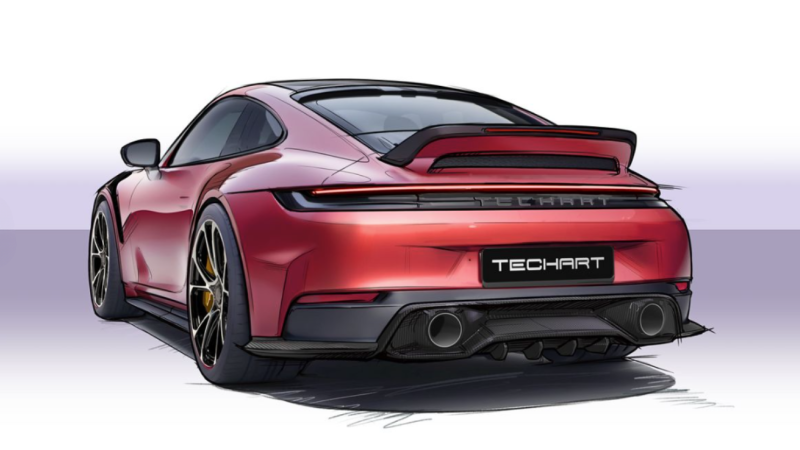 Photo of Techart Aero, Power and Exhaust Kit for the Porsche 992.2 Carrera/S/GTS/Targa - Image 2